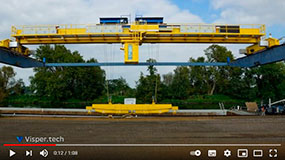 Видеообзор мостовых кранов нашего производства
